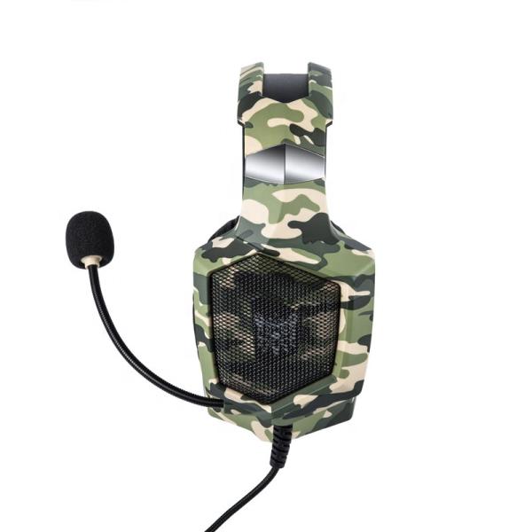 ONIKUMA K8 Super Cool Camouflage Gaming Headset  هيدفون العاب محيطي من انكوما مناسب لأجهزة الألعاب المختلفة والجوالات تجعل من الألعاب أكثر اثارة 